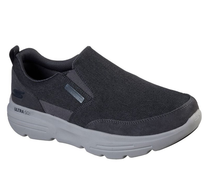 Skechers Herr Mörk Grå Sneakers - Gowalk Duro - Sverige (VKTJA-5806)